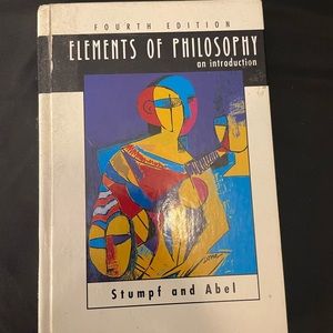 Elements of philosophy: an introduction 4th edition by stumpf and Abel